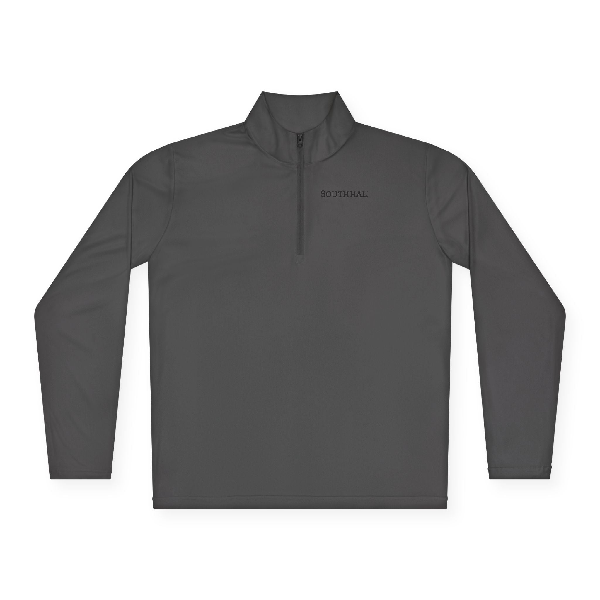 Quarter-Zip Pullover — Minimal 'SOUTHHAL' Logo Athletic Pullover
