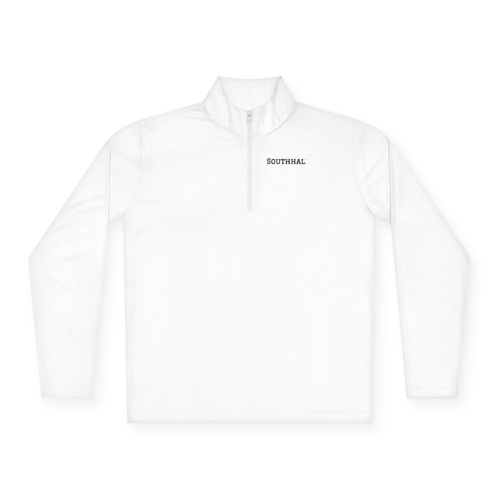 Quarter-Zip Pullover — Minimal 'SOUTHHAL' Logo Athletic Pullover