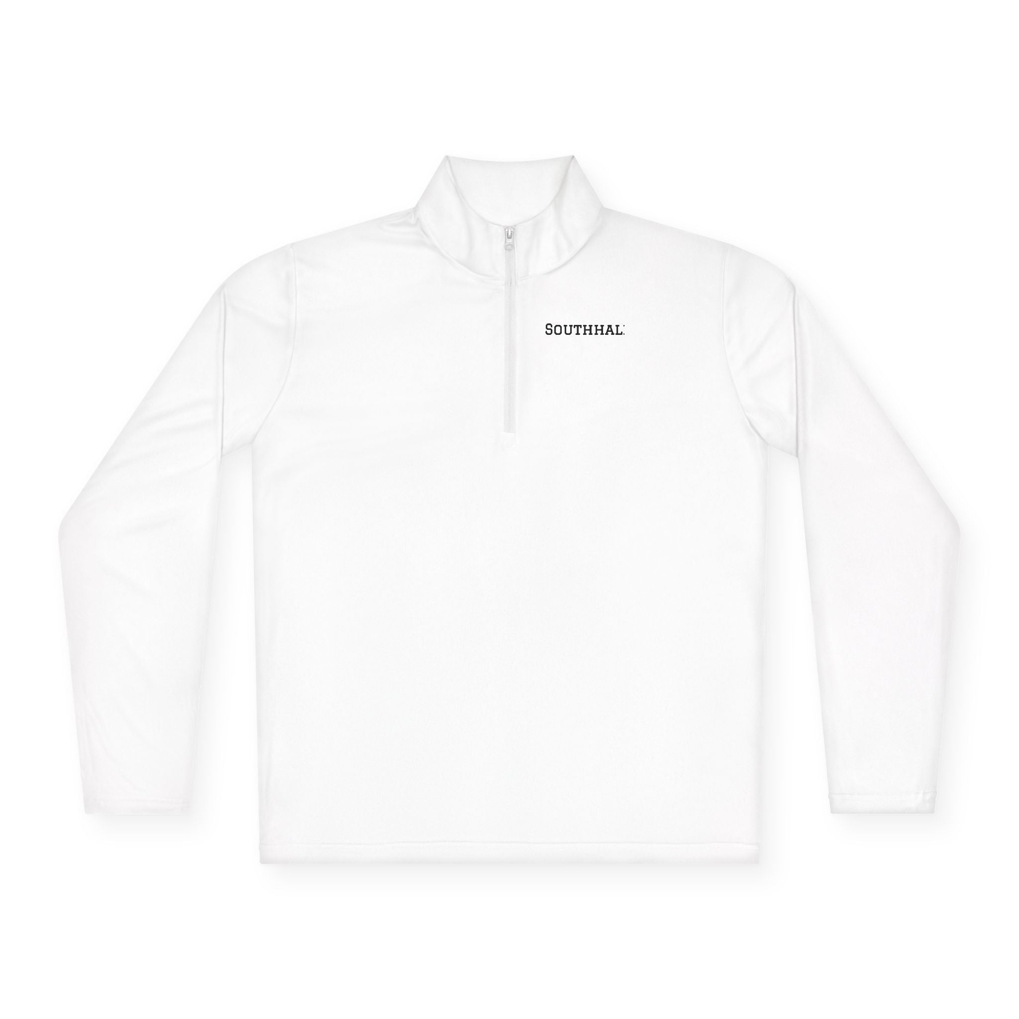 Quarter-Zip Pullover — Minimal 'SOUTHHAL' Logo Athletic Pullover