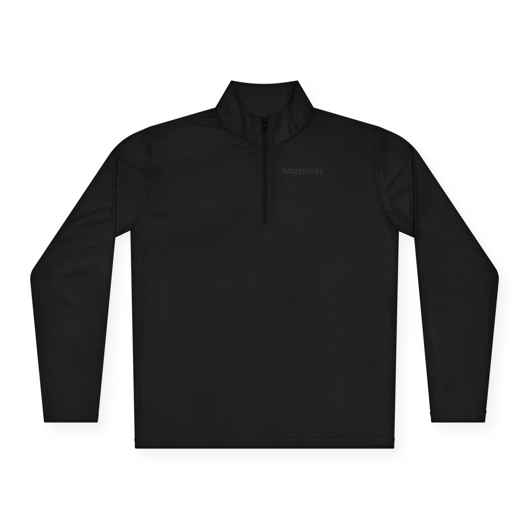 Quarter-Zip Pullover — Minimal 'SOUTHHAL' Logo Athletic Pullover